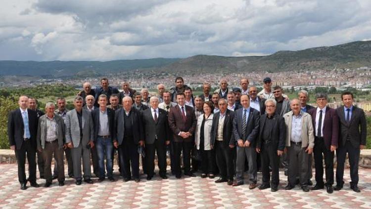 Başkan Bakıcı köy muhtarlarıyla bir araya geldi