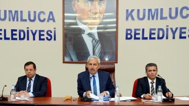 Kumluca Belediye meclisi toplandı