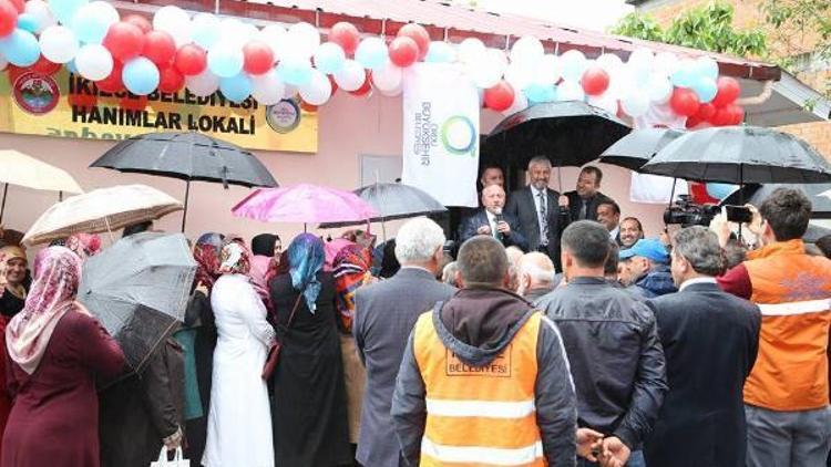 İkizce’de kadınlar lokali açıldı