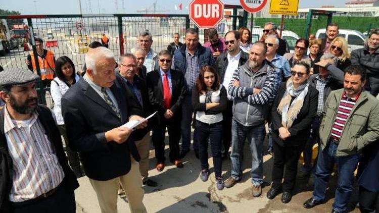 Kocaelide Dubai Port Limanına kaçak tepkisi