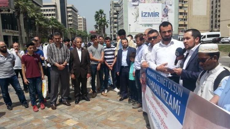 Bengaldeşdeki idama İzmirde tepki