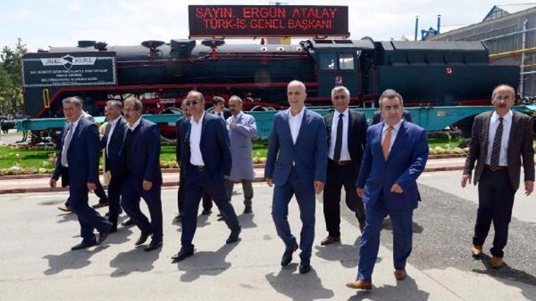 Türk-İş Başkanı Atalay TÜDEMSAŞı ziyaret etti
