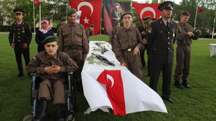 Edirne ve Malkarada engellilere temsili askerlik