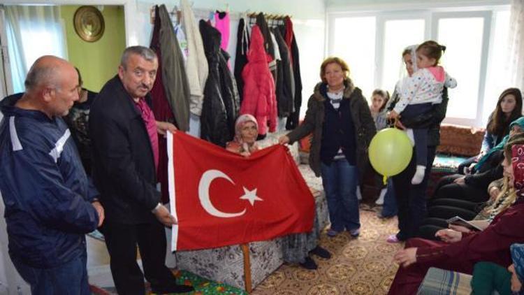 Türk Büro Senden şehit ailesine ziyaret