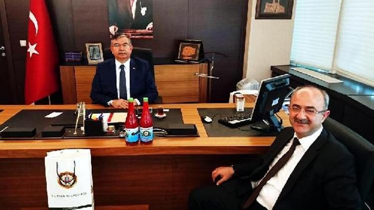 Başkan Gülcüoğlu, Milli Savunma Bakanı Yılmazı ziyaret etti