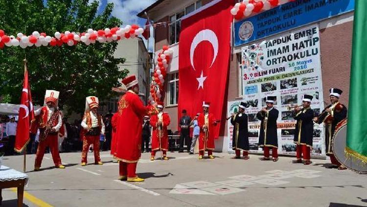 İlk televizyon yayını yapılan okulda Bilim Fuarı