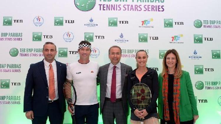 Tenisin efsane isimleri İstanbulda buluşuyor