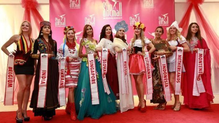 Miss Eurasia güzelleri Antalyalılarla tanıştı