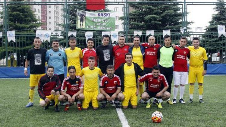 Kaski , merhum futbol hakemi Salih Ulu  adına 4. bahar futbol turnuvası yapıldı