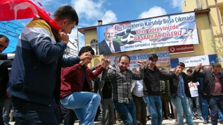 Binali Yıldırımın memleketi Erzincanda büyük sevinç