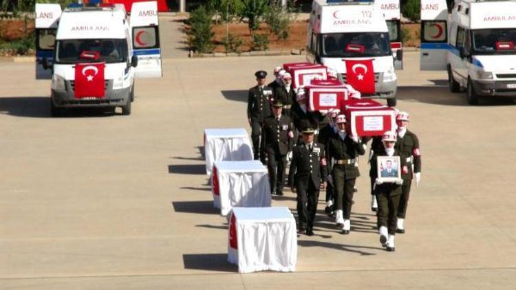 Nusaybin Şehitlerine Mardinde uğurlama töreni