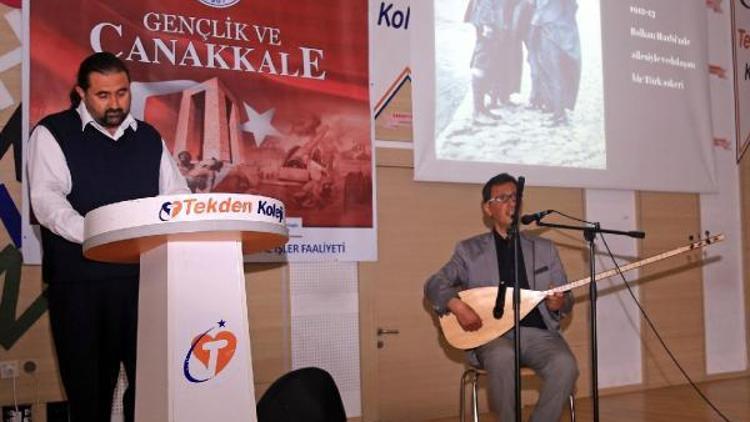 Talasta gençlere Çanakkale Ruhu anlatılıyor