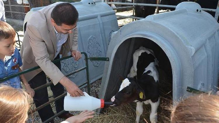 Çocuklar Dünya Süt Gününü kutladı