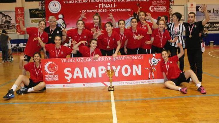 Yıldız Kızlar Basketbol Türkiye şampiyonu Beşiktaş