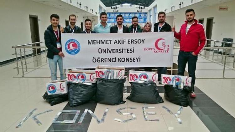 MAKÜ Öğrenci Konseyinden anlamlı proje