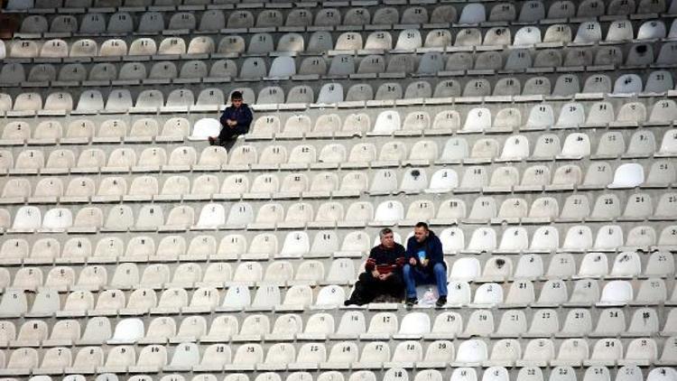 Medicana Sivassporda tribünler dolmadı