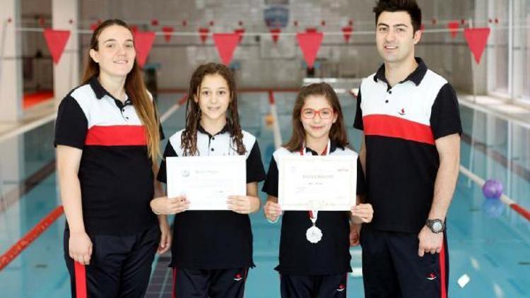 Sanko öğrencisi yüzmede Türkiye ikincisi oldu