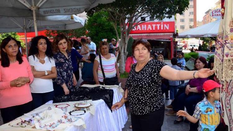 Akdeniz’in kursiyerlerinden sergi