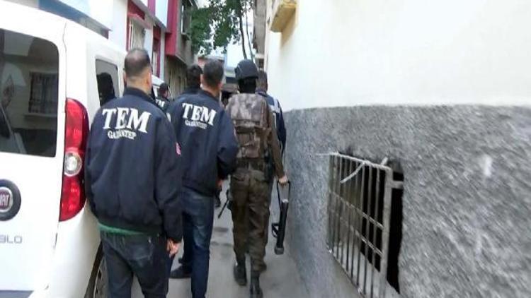 Gaziantepte PKK operasyonu: 15 gözaltı