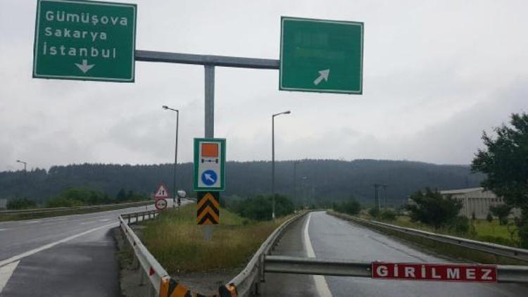 Bolu Dağı Tünelinde bakım için Ankara yönü trafiğe kapatıldı