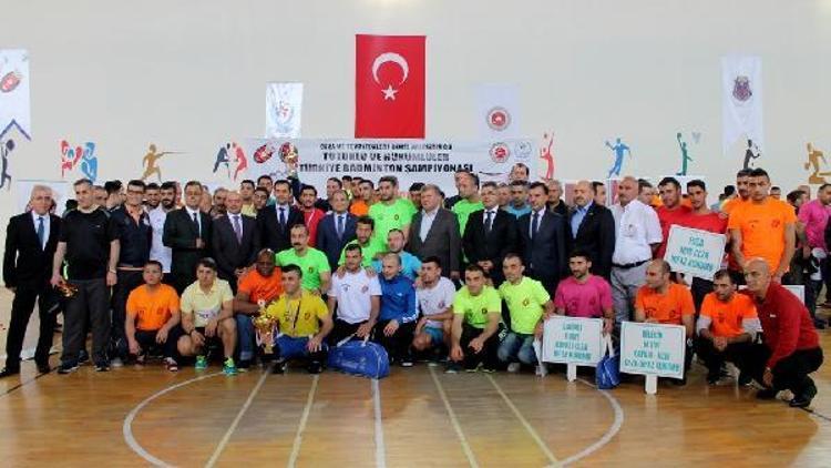 Tutuklu ve Hükümlüler Türkiye Badminton Şampiyonası sona erdi