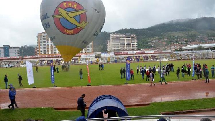 Tokatta havacılık festivaline yağmur engeli