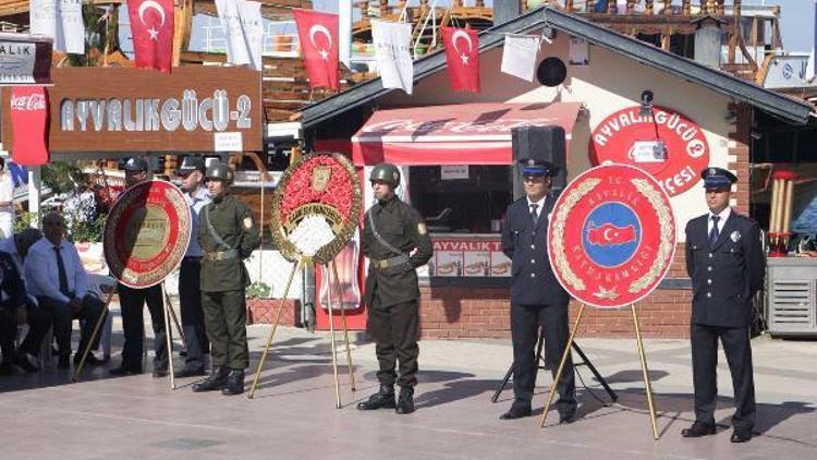 Ayvalıkta düşmana ilk kurşunun 97inci yılı kutlandı