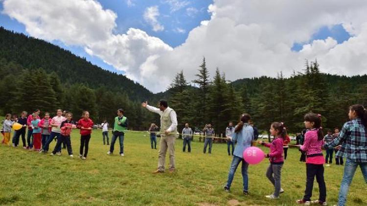 Belediyeden öğrencilere yayla etkinliği