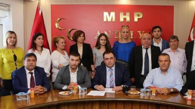 MHP Antalyaya yeni başkan