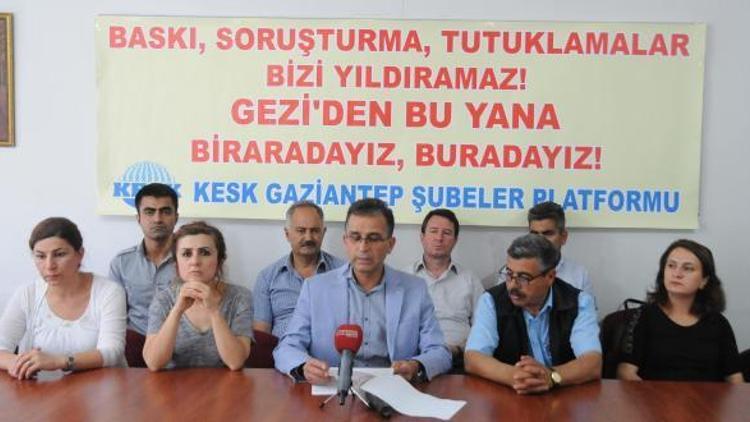 Eğitim-Sen Gaziantep Şube Başkanı Ersönmez: Gezi yaşlanmayacak