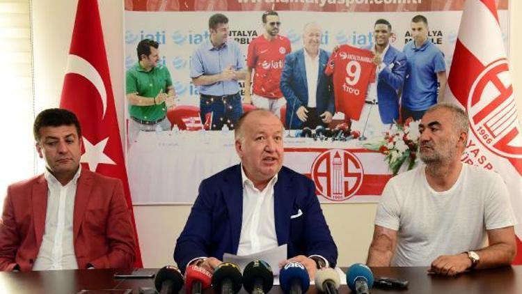 Antalyaspor Başkanı Gencer aday olmayacağını açıkladı(Yeniden)