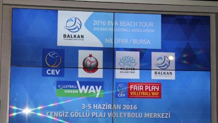 Balkan Plaj Voleybolu heyecanı Bursada başlıyor