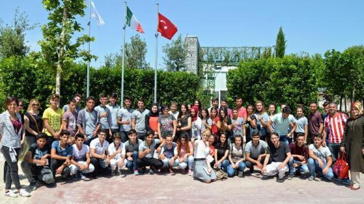 Tarım Lisesi öğrencileri Expoyu gezdi