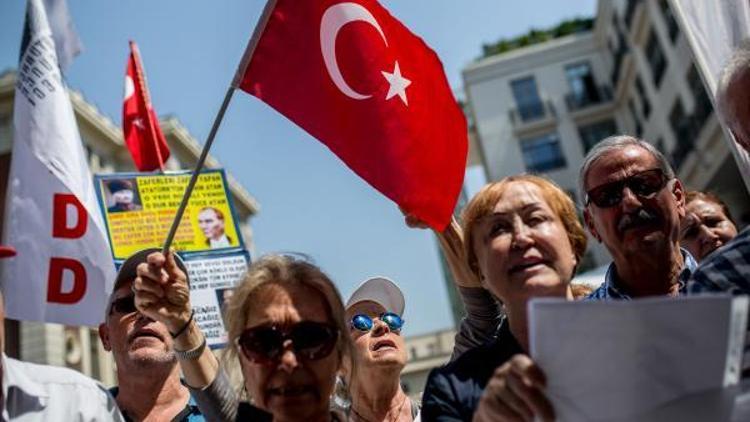 Almanya Başkonsolosluğu önünde Soykırım protestosu