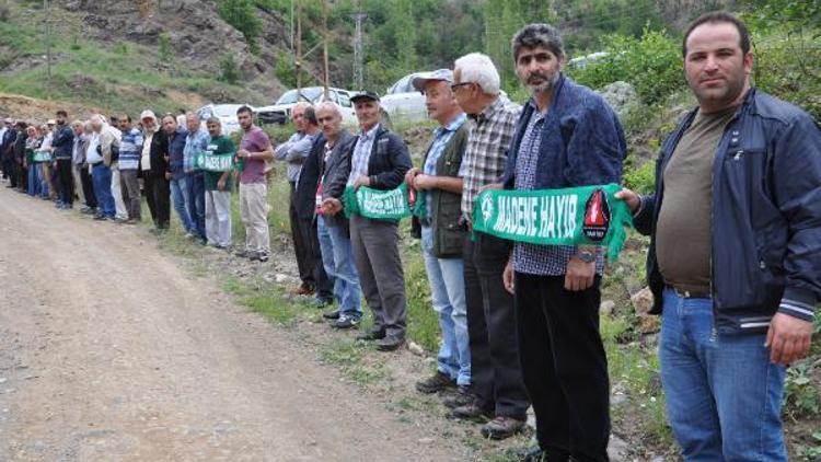 Artvinde maden sahası krizi