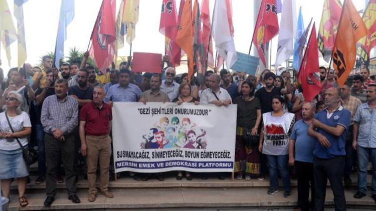 Gezi olaylarının yıldönümünde yürümek isteyen gruba, polis izin vermedi