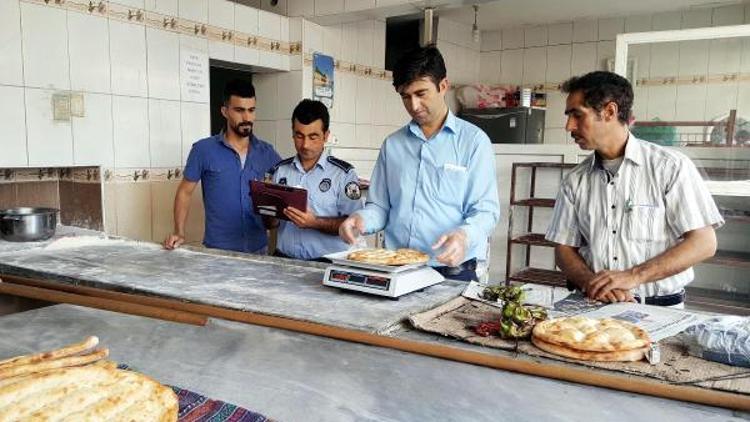 Hilvanda Ramazan öncesi fırınlar denetlendi