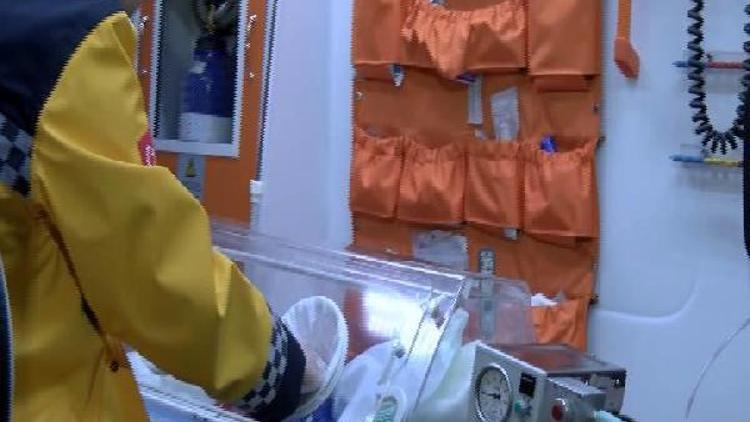 Kalp hastası Elif Nur Bebek ambulans uçakla Türkiyeye getirildi