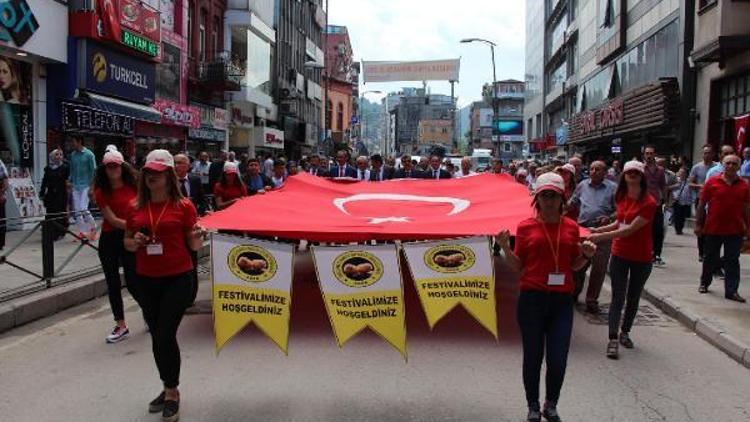 Zonguldakta Teneke Tavuk Kebabı Festivali