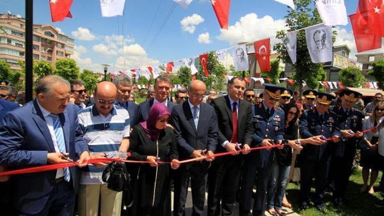 Şehit Hava Pilot Kurmay Yüzbaşı Musatfa Tanış Parkı açıldı