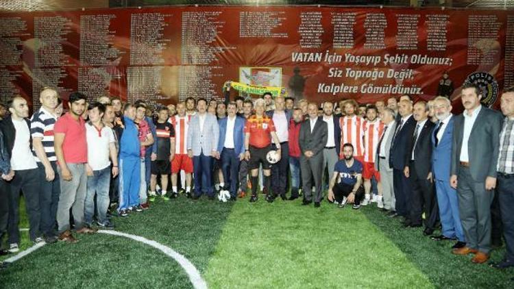 Samsunda Şehitlere Saygı Futbol Turnuvası