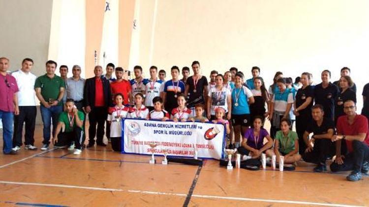 Adanada badminton şampiyonası sona erdi