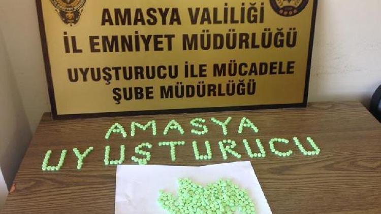 Amasya’da uyuşturucu ticaretine 3 tutuklama