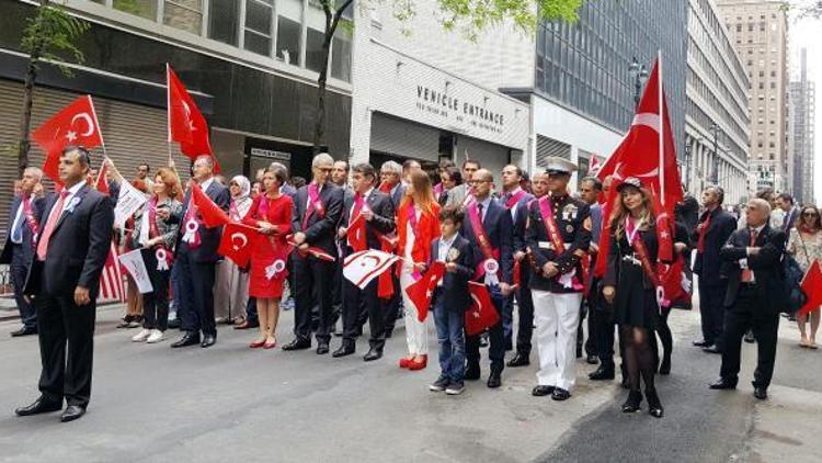 AKDEV Genel Başkanı Karyaldız ABDde Türk yürüyüşlerine katıldı