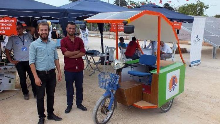 Soli Güneş Festivalinde güneş enerjisiyle çalışan araçlar tanıtıldı