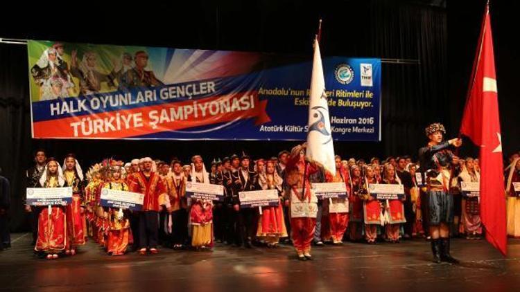 Anadolunun renkli ritimleri Eskişehirde buluştu