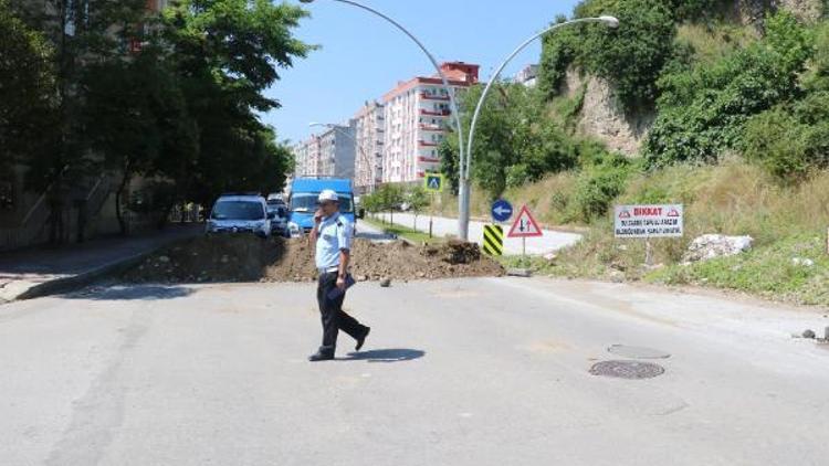 Tapulu arazisine yol yapıldığı için toprak döküp ulaşıma kapattı, polis 412 lira ceza kesti