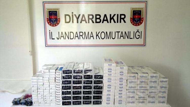 Diyarbakırda 20 bin paket kaçak sigara ele geçirildi