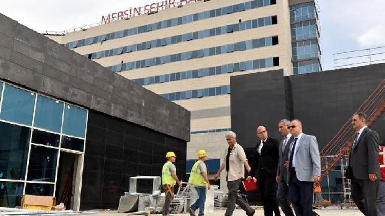 Türkiyenin ilk Mersin Entegre Şehir Hastanesi hizmet için gün sayıyor