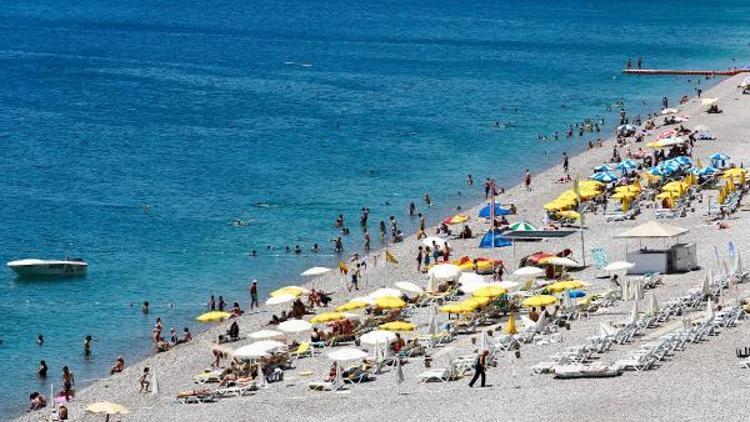 Sıcak, Antalyada bunalttı